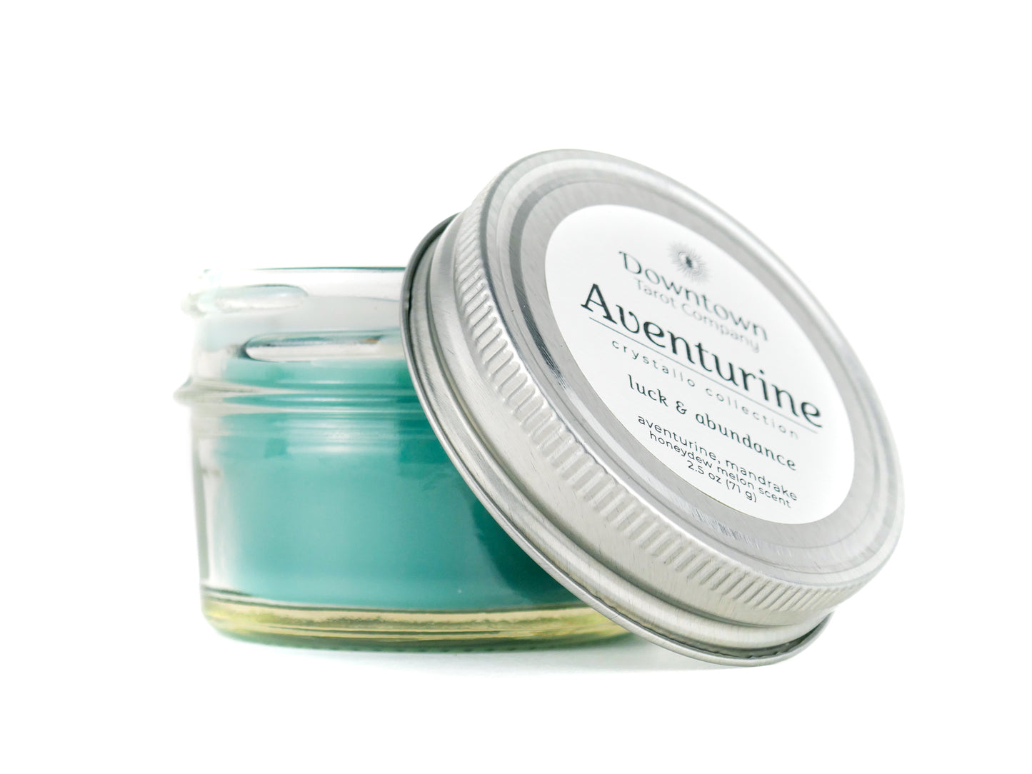 Crystal Candle - Aventurine