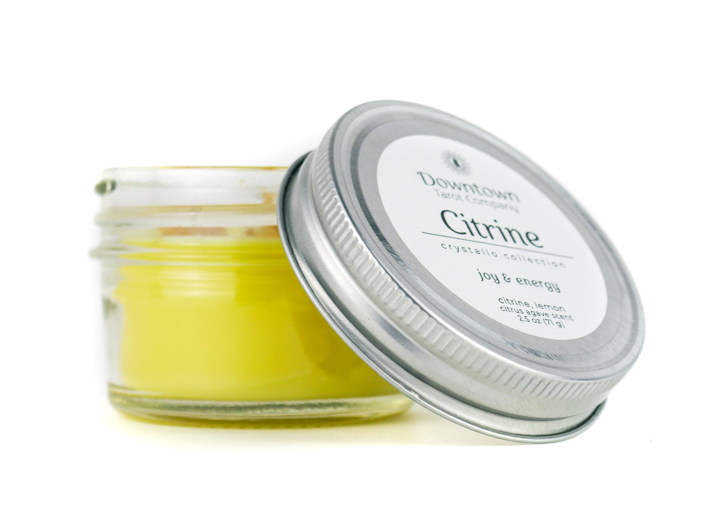 Crystal Candle - Citrine