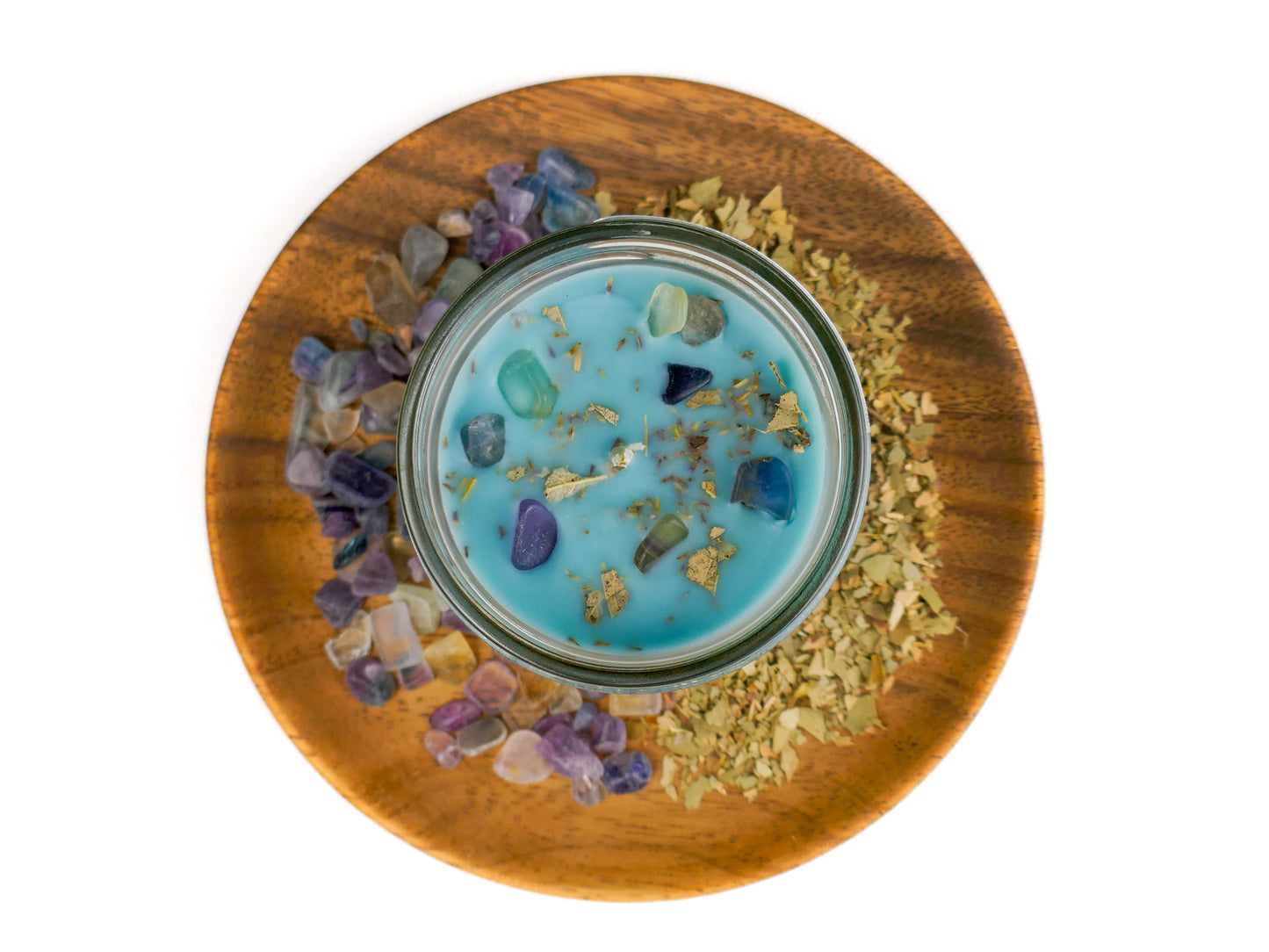 Crystal Candle - Fluorite