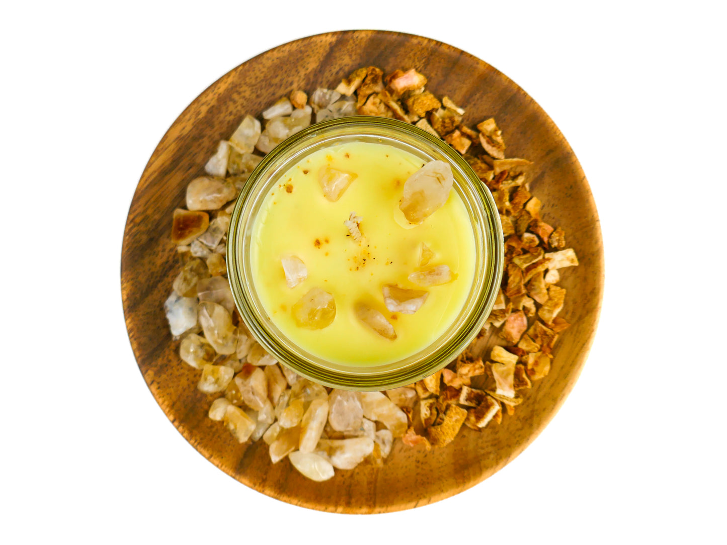 Crystal Candle - Citrine