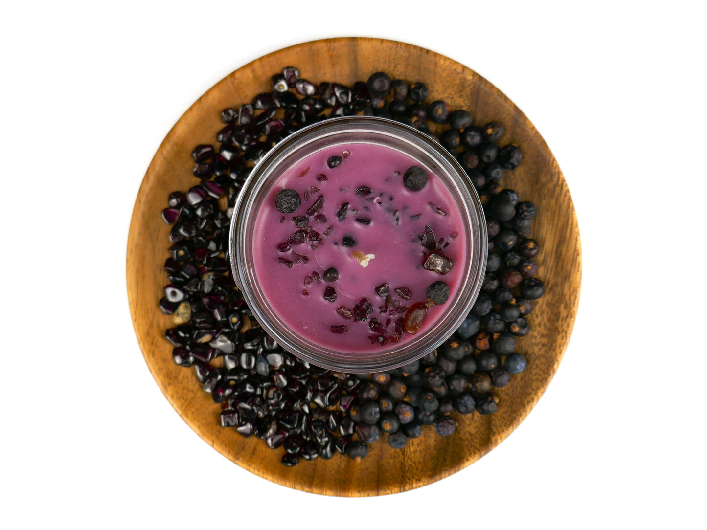 Crystal Candle - Garnet