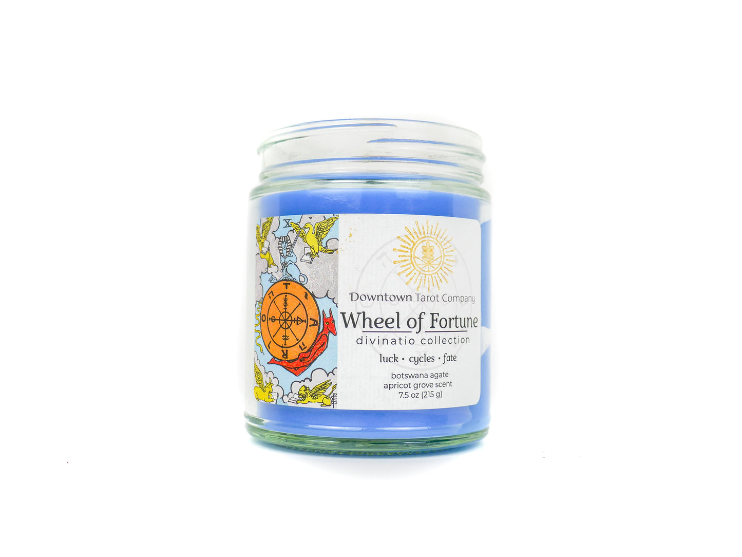 Tarot Candle - The Wheel of Fortune