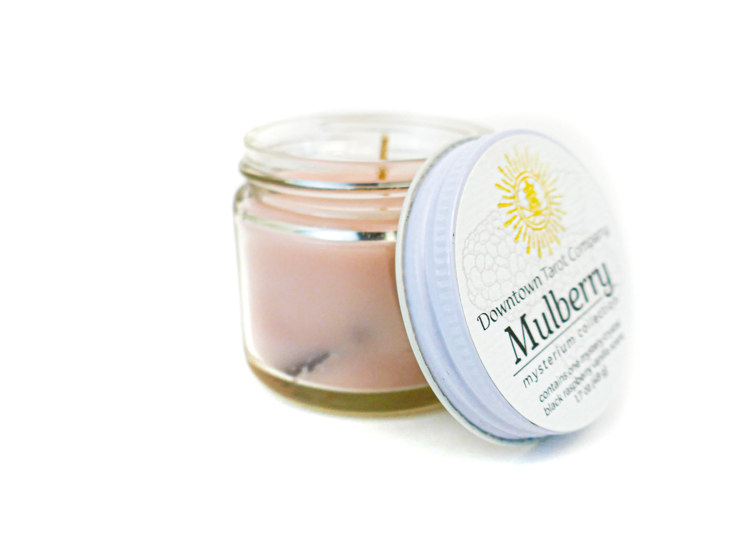 Mini Mystery Crystal Candle - Mulberry