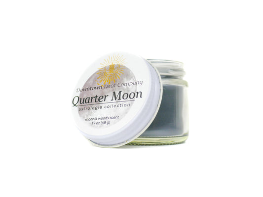 Mini Moon Phase Candle - Quarter Moon